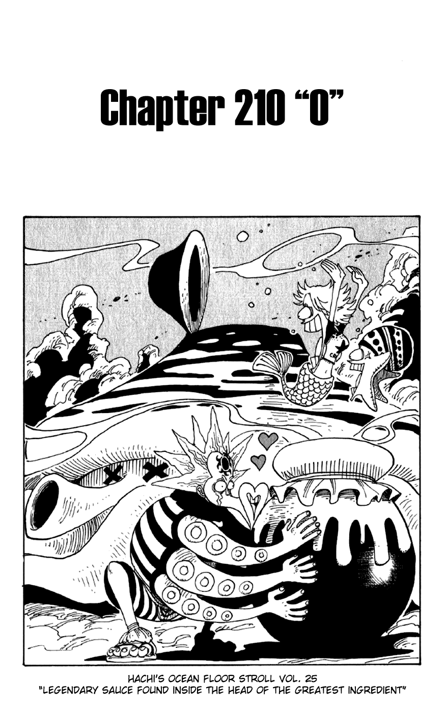One Piece, Chapter 210 image 01